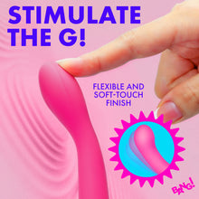 Load image into Gallery viewer, G-Spot Flexible Silicone Vibrator - PInk-2