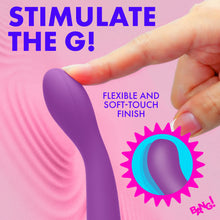 Load image into Gallery viewer, G-Spot Flexible Silicone Vibrator - Purple-2