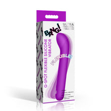 Load image into Gallery viewer, G-Spot Flexible Silicone Vibrator - Purple-5