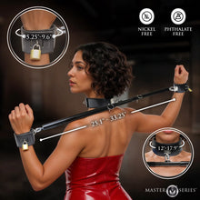 Load image into Gallery viewer, Dominion Bar Spreader Bar with Collar &amp; Restraints-3