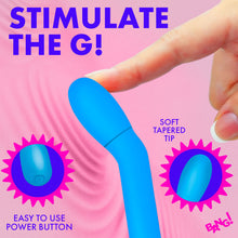 Load image into Gallery viewer, Slim G-Spot Vibrator - Blue-2
