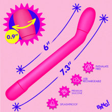 Load image into Gallery viewer, Slim G-Spot Vibrator - Pink-3