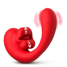 Load image into Gallery viewer, G-Kiss Kissing G-Spot Silicone Vibrator-5