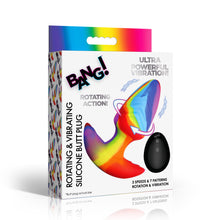 Load image into Gallery viewer, Rotating and Vibrating Silicone Butt Plug-5