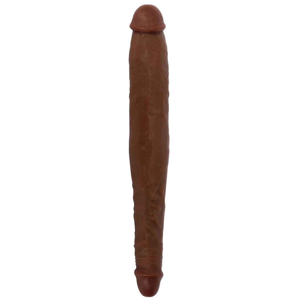 JOCK 13 Inch Tapered Double Dong Brown BULK-0