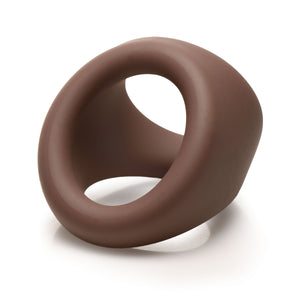 JOCK Silicone Cock & Ball Ring - Dark-4