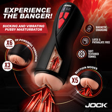 Load image into Gallery viewer, Banger Sucking &amp; Vibrating Pussy Masturbator-1