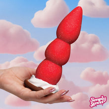 Load image into Gallery viewer, Strawberry Sweet Cream Premium Silicone Dildo-0