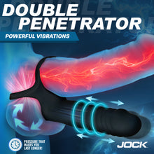 Load image into Gallery viewer, Double Thrust Thrusting &amp; Vibrating Double Penetration C-Ring w/ Remote-1