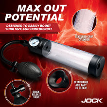 Load image into Gallery viewer, Pump Up Gauge Penis Pump with Bulb-2