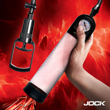 Load image into Gallery viewer, Pump Up Gauge Penis Pump with Pull Handle-0