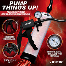 Load image into Gallery viewer, Pump Up Penis Pump with Gauge &amp; Trigger Handle-1