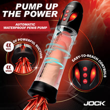 Load image into Gallery viewer, Power Up Automatic Waterproof Penis Pump-1