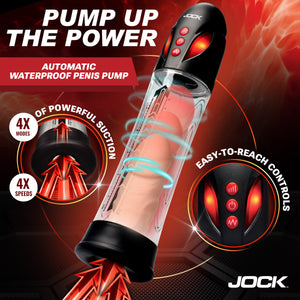 Power Up Automatic Waterproof Penis Pump-1