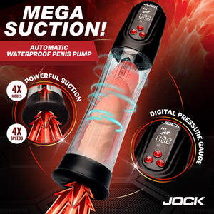 Power Up Digital Automatic Waterproof Penis Pump-1
