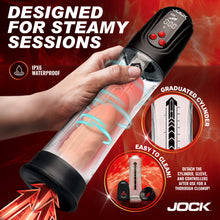 Load image into Gallery viewer, Power Up Digital Automatic Waterproof Penis Pump-3