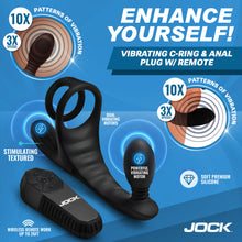 Load image into Gallery viewer, Triple Rush Vibrating C-Ring &amp; Anal Plug w/ Remote-1