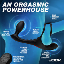 Load image into Gallery viewer, Triple Rush Vibrating C-Ring &amp; Anal Plug w/ Remote-2