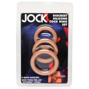 Discreet Silicone Cock Ring Set - Medium-6