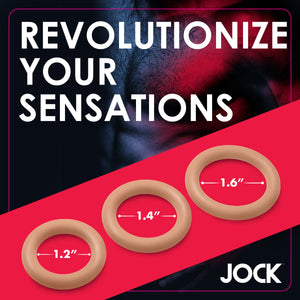 Discreet Silicone Cock Ring Set - Medium-4