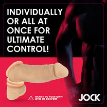 Load image into Gallery viewer, Discreet Silicone Cock Ring Set - Light-1