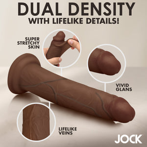 Real Skin Silicone Dildo - 9.5"-1