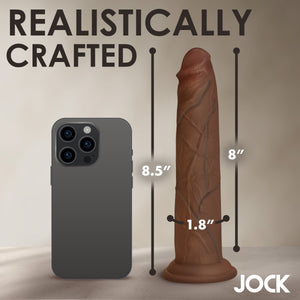 Real Skin Silicone Dildo - 9.5"-5