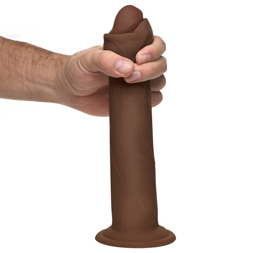 Real Skin Silicone Dildo - 9.5