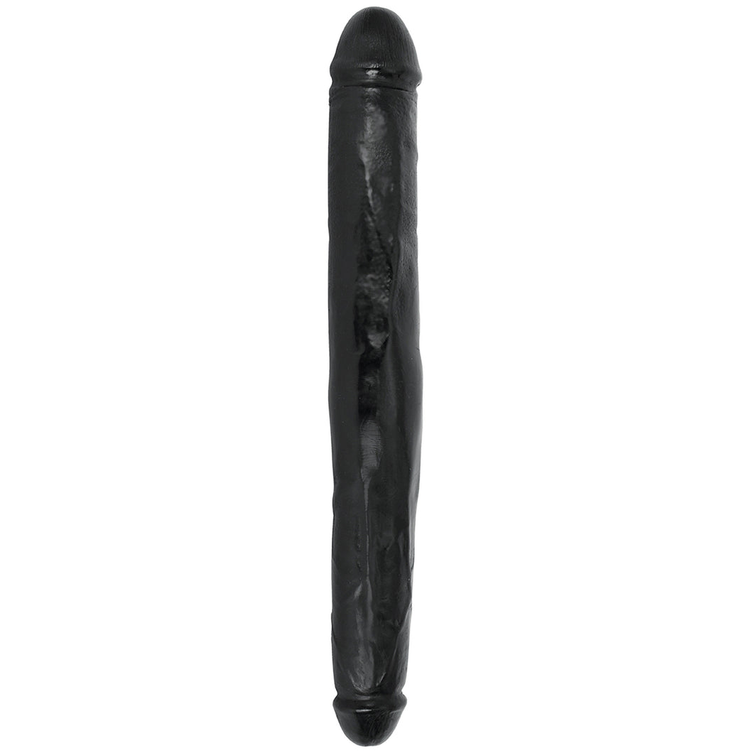 18 Inch Tapered Double Dong - Black-0