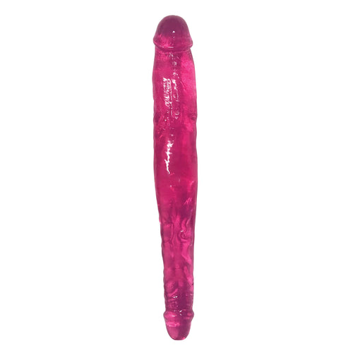 Lollicock Sweet Slim Stick Double Dildo - Pink-0