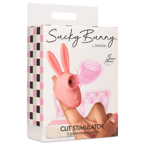 Sucky Bunny Clit Stimulator - Pink-7