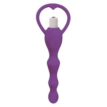 Load image into Gallery viewer, Rump Shaker 3X Vibrating Silicone Anal Plug - Purple-0