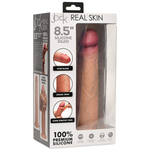 Real Skin Silicone Dildo - 8.5"-6