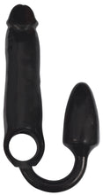 Load image into Gallery viewer, XXXPander Sheath with Smooth Plug - Black-0