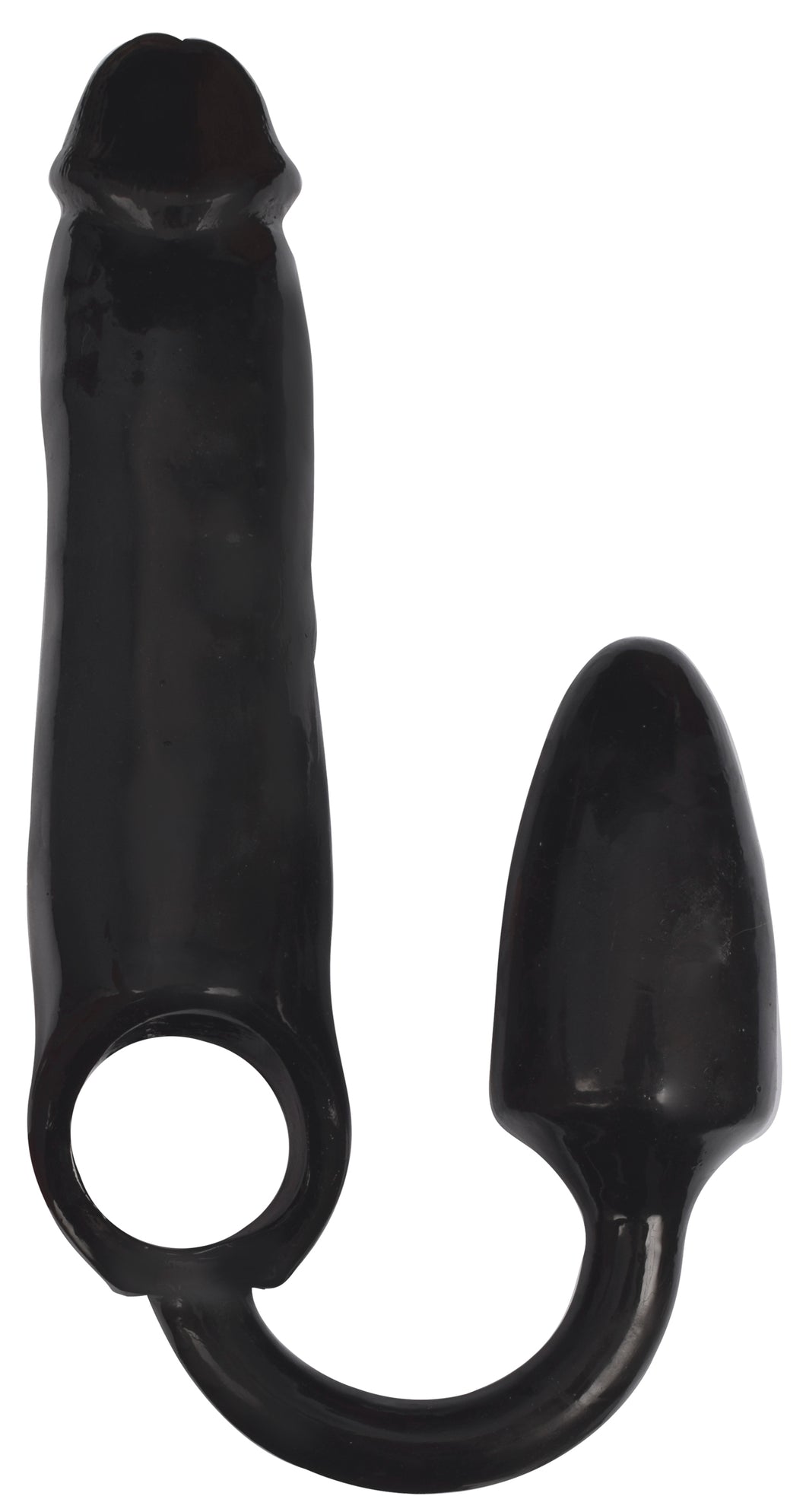 XXXPander Sheath with Smooth Plug - Black-0