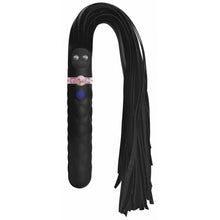 Load image into Gallery viewer, 9X Vibrating Silicone Dildo Flogger