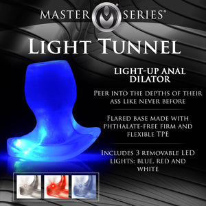 Light-Tunnel Light-Up Anal Dilator - Medium-1
