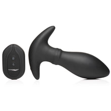 Load image into Gallery viewer, Rim Slide 10X Sliding Ring Silicone Butt Plug with Remote-10