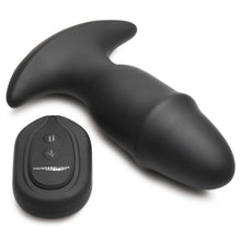 Load image into Gallery viewer, 10X Sliding Ring Silicone Missile Plug with Remote-9
