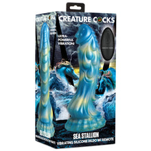 Load image into Gallery viewer, Sea Stallion Vibrating Silicone Dildo with Remote-8