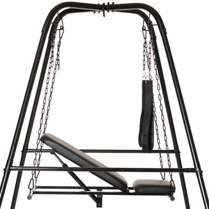 Throne Adjustable Sex Swing with Stand-9