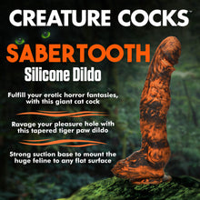 Load image into Gallery viewer, Sabretooth Silicone Dildo-1