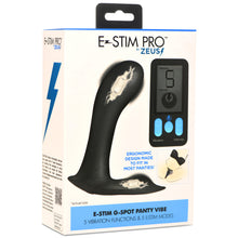 Load image into Gallery viewer, E-Stim G-Spot Silicone Panty Vibe-10