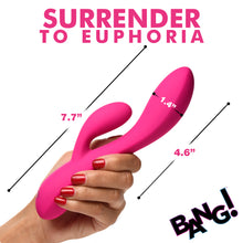 Load image into Gallery viewer, 10X Flexible Silicone Rabbit Vibrator - Pink-3