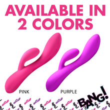 Load image into Gallery viewer, 10X Flexible Silicone Rabbit Vibrator - Pink-9