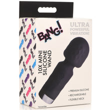 Load image into Gallery viewer, 10X Mini Silicone Wand - Black-11