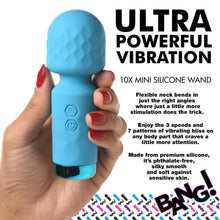 Load image into Gallery viewer, 10X Mini Silicone Wand - Blue-1