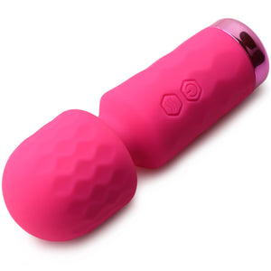 10X Mini Silicone Wand - Pink-9