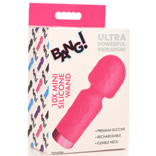 Load image into Gallery viewer, 10X Mini Silicone Wand - Pink-11