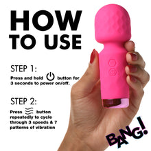 Load image into Gallery viewer, 10X Mini Silicone Wand - Pink-6